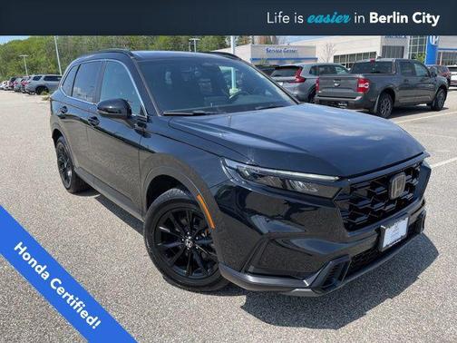 Crystal Black Pearl 2023 Honda CR-V Hybrid Sport AWD