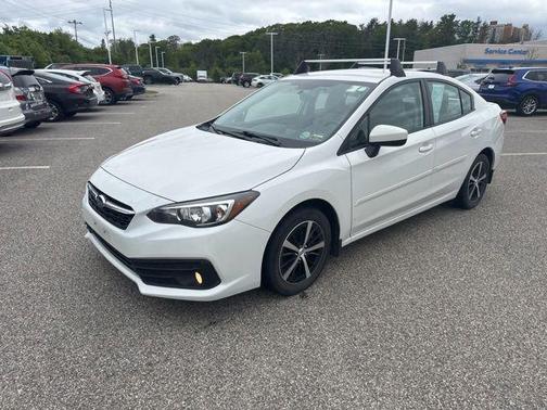 Crystal White Pearl 2021 Subaru Impreza Premium