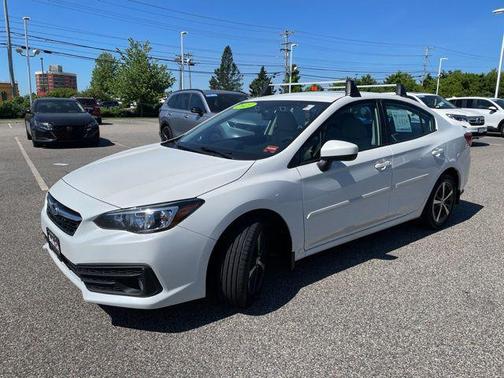 Crystal White Pearl 2021 Subaru Impreza Premium