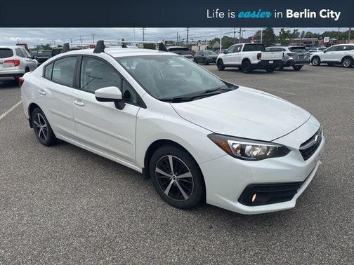 Crystal White Pearl 2021 Subaru Impreza Premium
