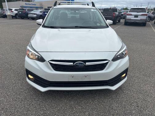 Crystal White Pearl 2021 Subaru Impreza Premium