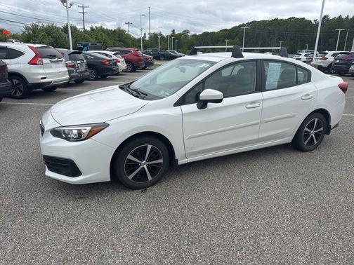 Crystal White Pearl 2021 Subaru Impreza Premium