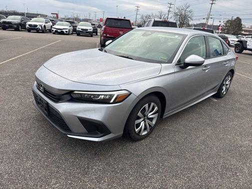 Lunar Silver Metallic 2024 Honda Civic LX