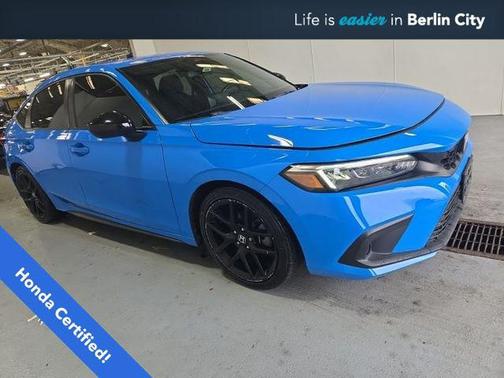 Boost Blue Pearl 2022 Honda Civic Sport