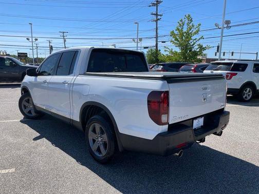 Platinum White Pearl 2023 Honda Ridgeline RTL-E
