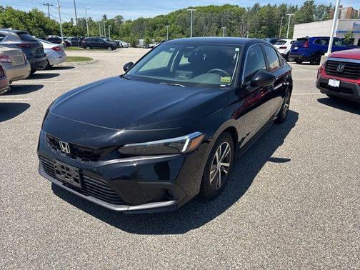 Crystal Black Pearl 2024 Honda Civic LX