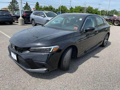 Crystal Black Pearl 2024 Honda Civic LX