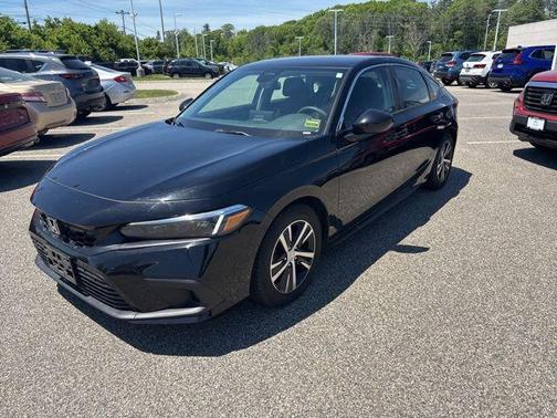 Crystal Black Pearl 2024 Honda Civic LX