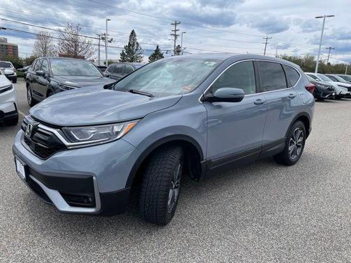 Sonic Gray Pearl 2021 Honda CR-V AWD EX-L