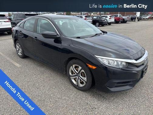 Crystal Black Pearl 2016 Honda Civic LX