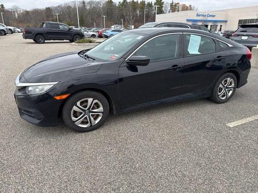 Crystal Black Pearl 2016 Honda Civic LX