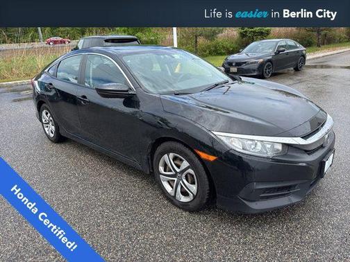 Crystal Black Pearl 2016 Honda Civic LX