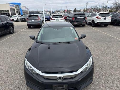 Crystal Black Pearl 2016 Honda Civic LX