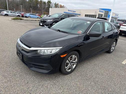 Crystal Black Pearl 2016 Honda Civic LX