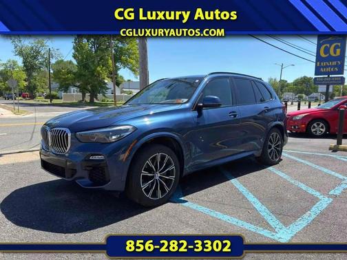 Blue 2019 BMW X5 xDrive50i