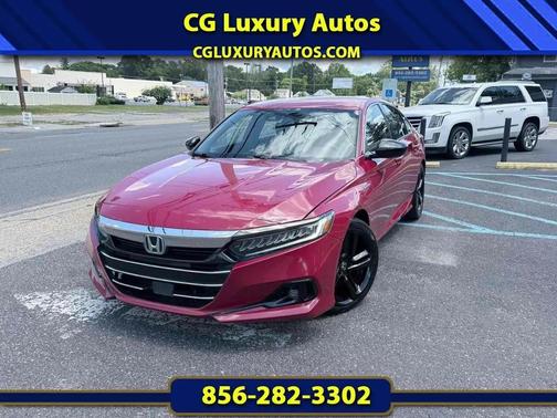 San Marino Red 2022 Honda Accord Hybrid Sport