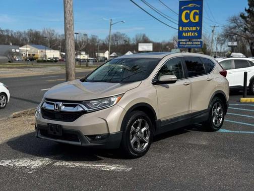 Tan 2018 Honda CR-V EX