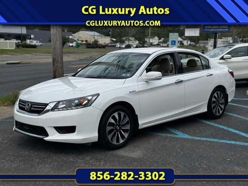 White Orchid Pearl 2014 Honda Accord Hybrid Base