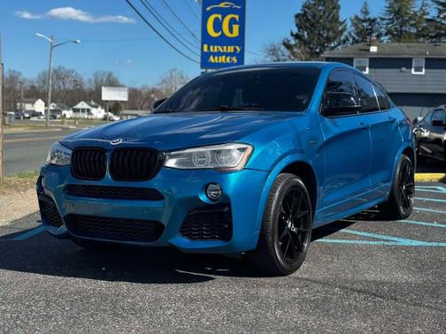 Long Beach Blue Metallic 2016 BMW X4 M40i