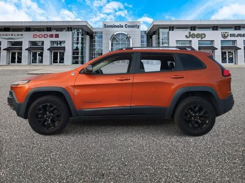 Mango Tango Pearlcoat 2015 Jeep Cherokee Trailhawk