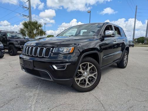 Diamond Black Crystal Pearlcoat 2021 Jeep Grand Cherokee Limited