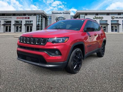 Red Hot Pearlcoat 2026 Jeep Compass Latitude