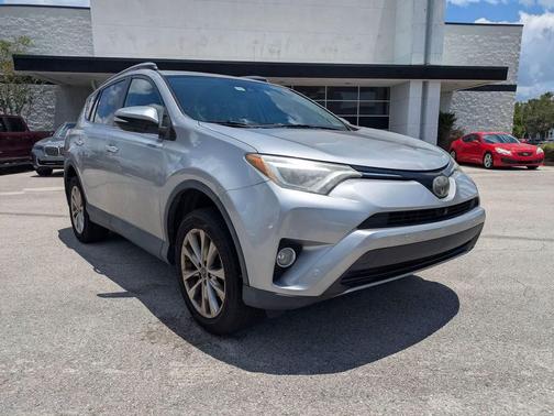 Silver Sky Metallic 2017 Toyota RAV4 Limited