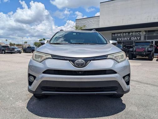 Silver Sky Metallic 2017 Toyota RAV4 Limited