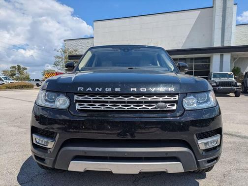 Black 2017 Land Rover Range Rover Sport 3.0L Supercharged HSE
