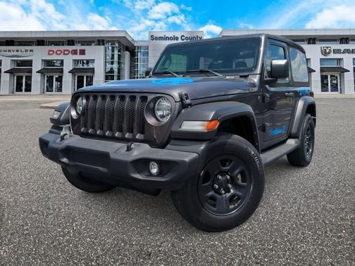 Granite Crystal Metallic Clearcoat 2022 Jeep Wrangler Sport