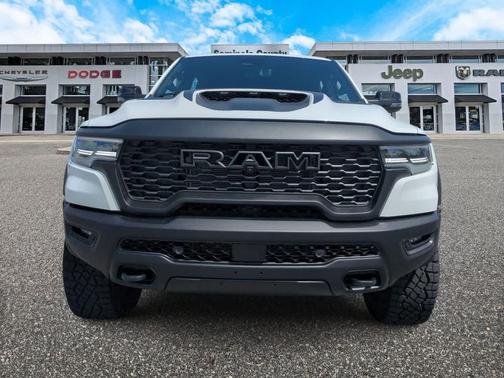 Bright White Clearcoat 2026 RAM 1500 RHO Crew Cab 4x4 5'7' Box