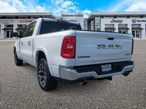 Bright White Clearcoat 2025 RAM 1500 Laramie