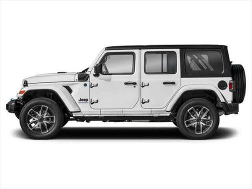 Bright White Clearcoat 2024 Jeep Wrangler 4xe High Altitude