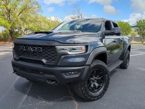 Forged Blue Metallic 2025 RAM 1500 RHO Crew Cab 4x4 5'7' Box