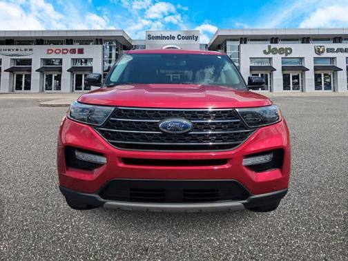 RAPID RED MET TINTED CC 2023 Ford Explorer XLT