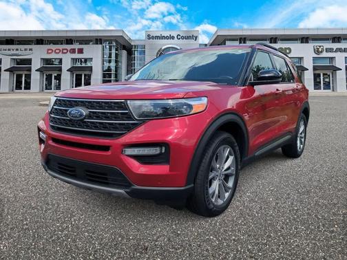 RAPID RED MET TINTED CC 2023 Ford Explorer XLT