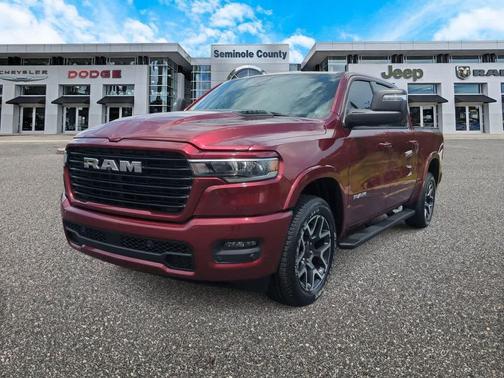 Delmonico Red Pearlcoat 2025 RAM 1500 Laramie