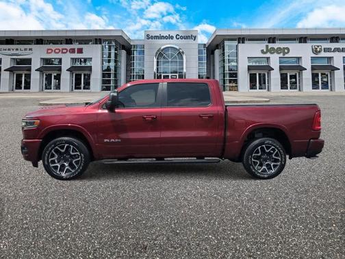 Delmonico Red Pearlcoat 2025 RAM 1500 Laramie