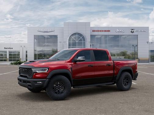 Molten Red Pearlcoat 2026 RAM 1500 RHO Crew Cab 4x4 5'7' Box
