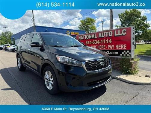 Black 2020 Kia Sorento LX