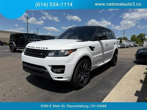 White 2015 Land Rover Range Rover Sport Supercharged Autobiography