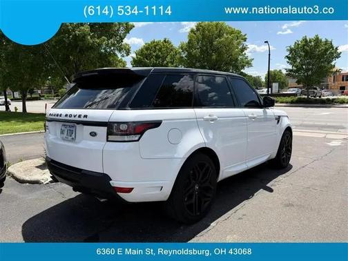White 2015 Land Rover Range Rover Sport Supercharged Autobiography