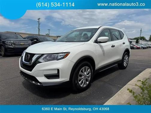 White 2018 Nissan Rogue S
