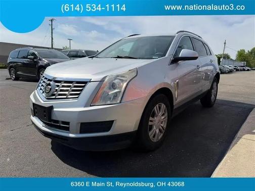 Silver 2014 Cadillac SRX Base
