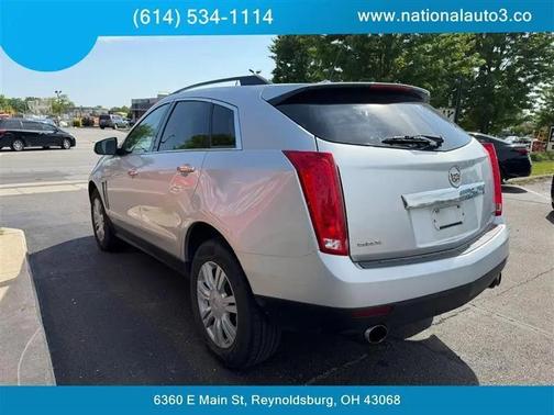 Silver 2014 Cadillac SRX Base
