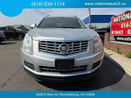 Silver 2014 Cadillac SRX Base