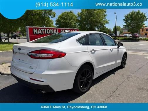 White 2020 Ford Fusion SE