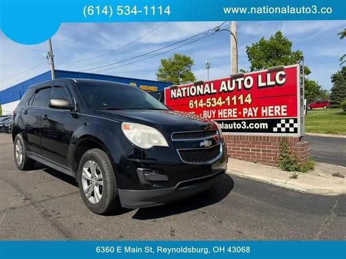 Black 2015 Chevrolet Equinox LS