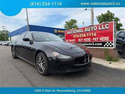 Black 2017 Maserati Ghibli S Q4