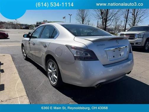 Silver 2014 Nissan Maxima S